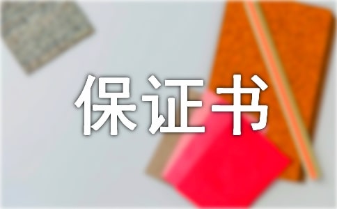 早恋的保证书