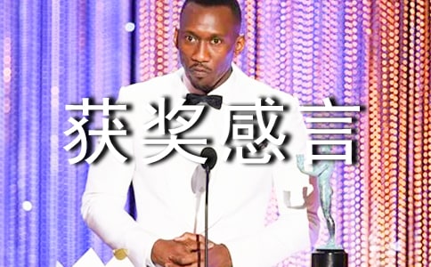 【荐】个人获奖感言