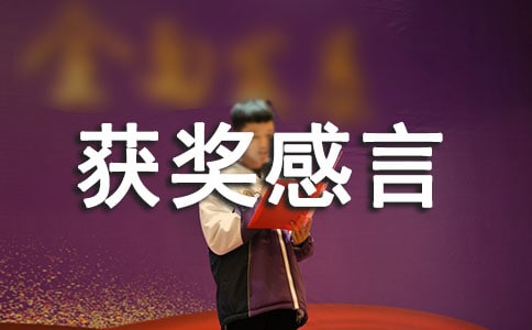 最新获奖感言(15篇)