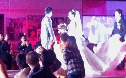 结婚庆典新郎致辞