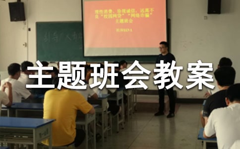 绿色上网主题班会教案4篇