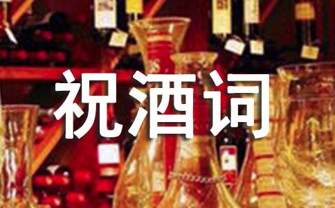 经典祝酒词大全